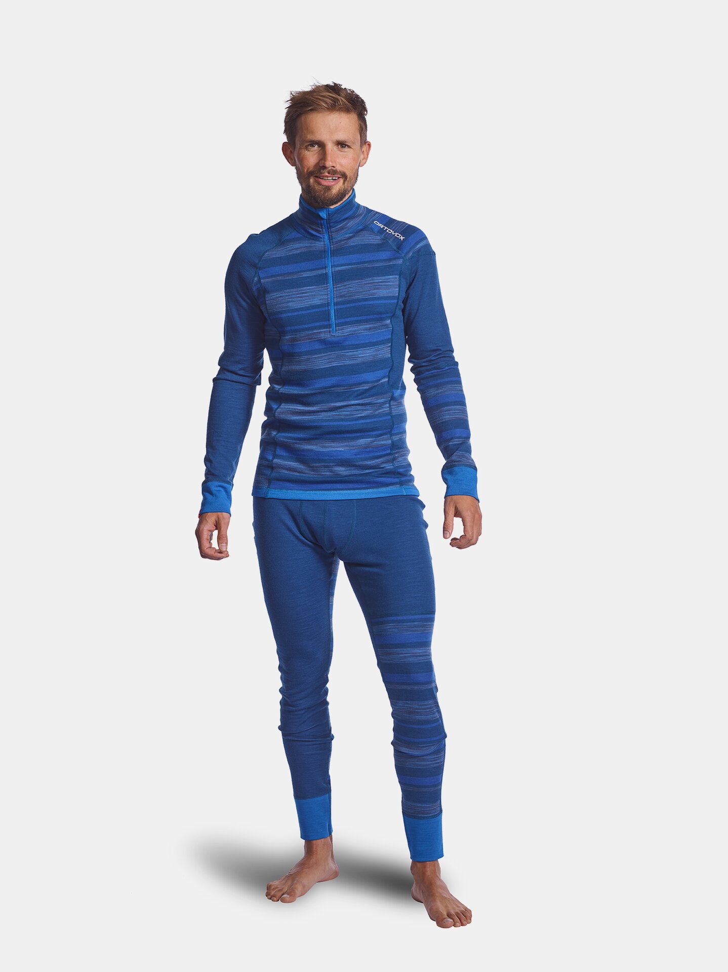 ORTOVOX 210 SUPERSOFT ZIP NECK M Base Layer long ORTOVOX